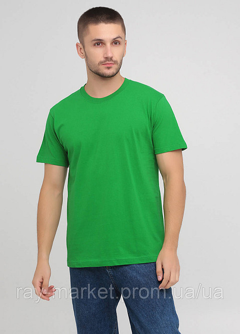 Футболка базовая Stedman Classic-T Unisex мужская зеленая (ST2000-KEG) 3XL Киев - изображение 1