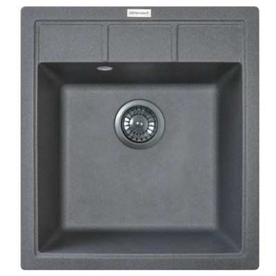 Мойка кухонная Adamant Brick сірий (4824296101204) Вінниця - фото 1