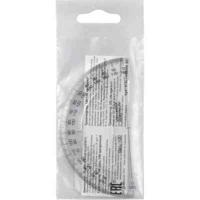 Линейка Koh-i-Noor Транспортир 180/100, бесцветный (746168) Винница