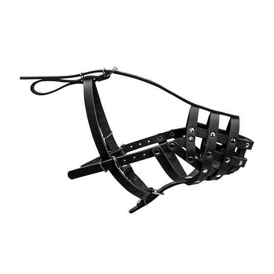 Намордник твердий "CoLLaR" (доберман, вівчарка, сеттер великий) чорний Коломыя