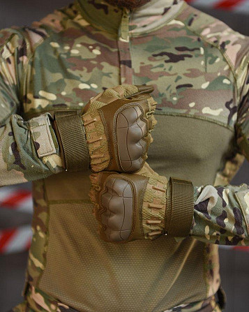 Тактичні рукавиці ALIGATOR койот ВТ0595 Одеса - фото 2