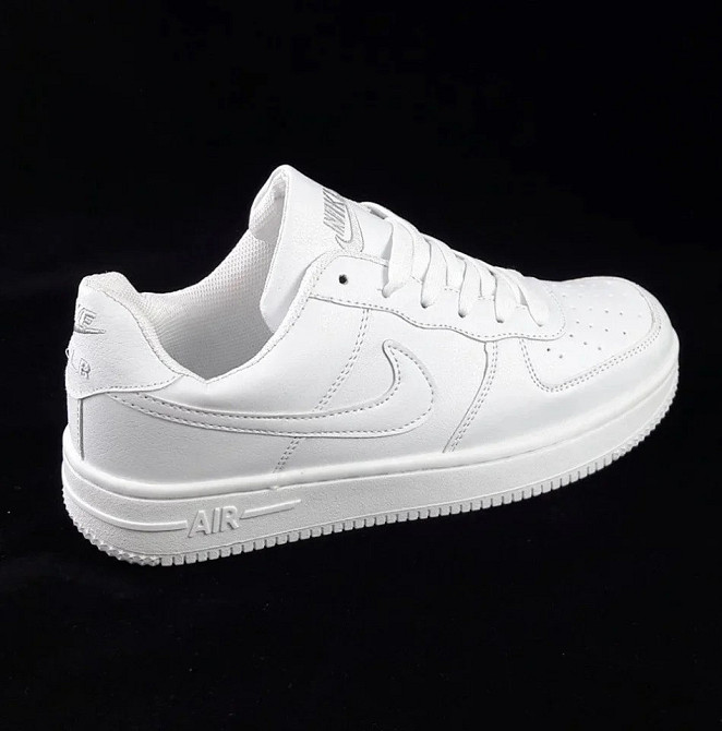 Кроссовки Nike Force Белые Женские Форсы Кожаные Найк (размеры: 36) Видео Обзор Днепр - изображение 8