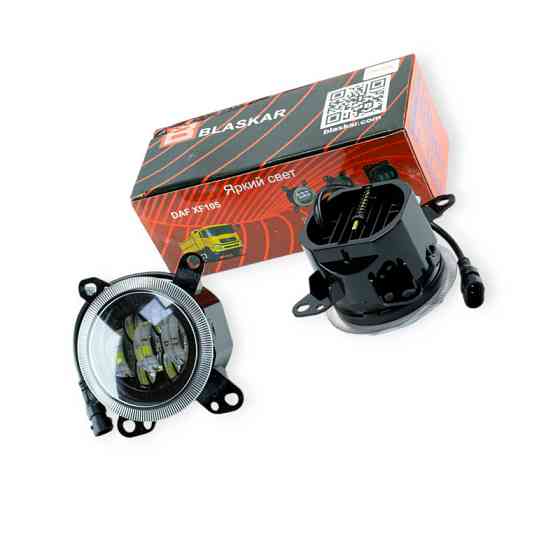 Фара DAF LED (90мм 3.5") 40W 7 лінз протитуманна Мукачево