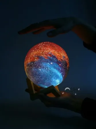 Ночник лампа сенсорный 3D космос Moon-light Коломия