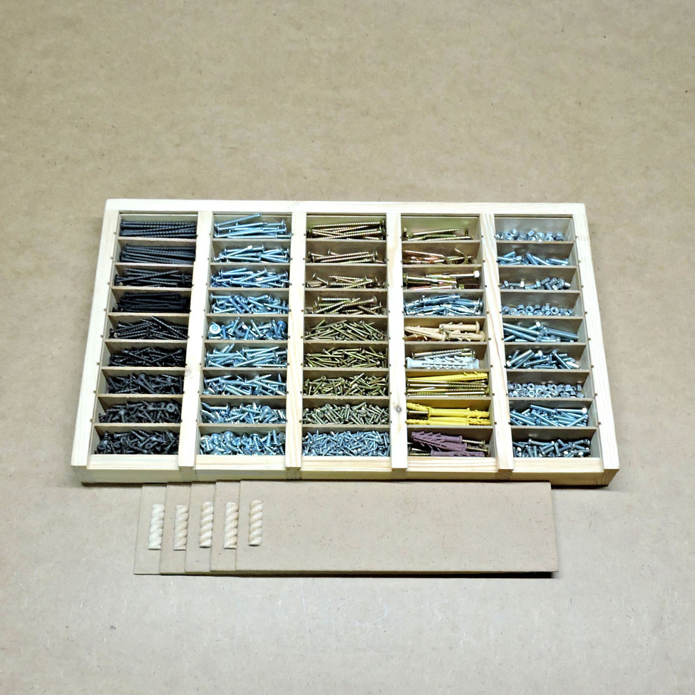 Набір 5х метизів універсальний 2424 шт Миколаїв - фото 5