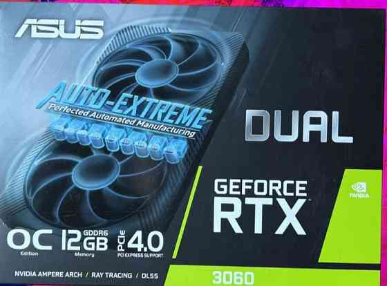 Відеокарта •ASUS RTX 3060 12GB • Київ