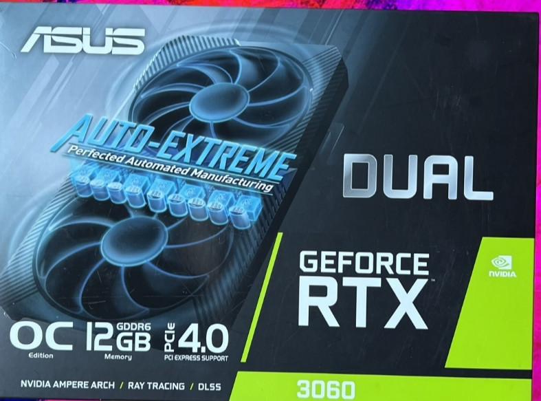 Відеокарта •ASUS RTX 3060 12GB • Київ - фото 1