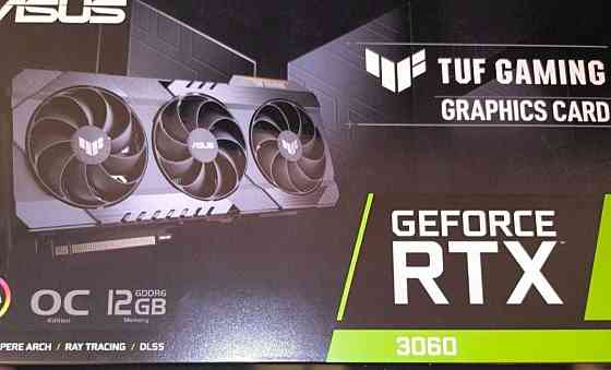 Відеокарта Asus TUF Gaming RTX3060 12GB LHR Київ