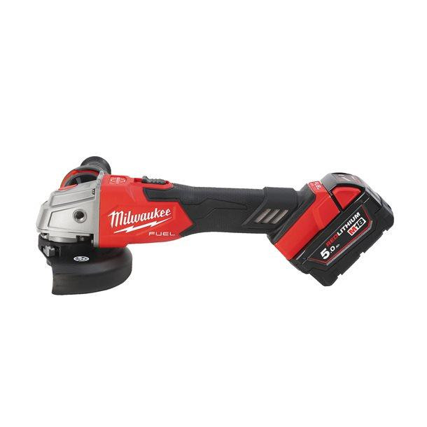 Шлифмашина угловая аккумуляторная MILWAUKEE, M18 FSAG125XB-502X, диаметр 125мм (+2 аккумулятора, зарядное устройство, защитный кожух, Одесса - изображение 7