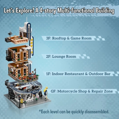 Конструктор Pantasy Original Моторесторан (85024) Винница - изображение 4