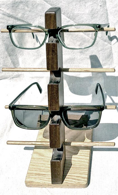 Органайзер для окулярів "Мілісі 4" бланже-мокко Миколаїв - фото 1