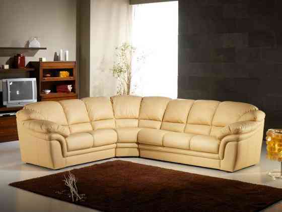 Диван кутовий шкіряний (кожаный) розкладний модель 304 A OLGA SECTIONAL Ужгород