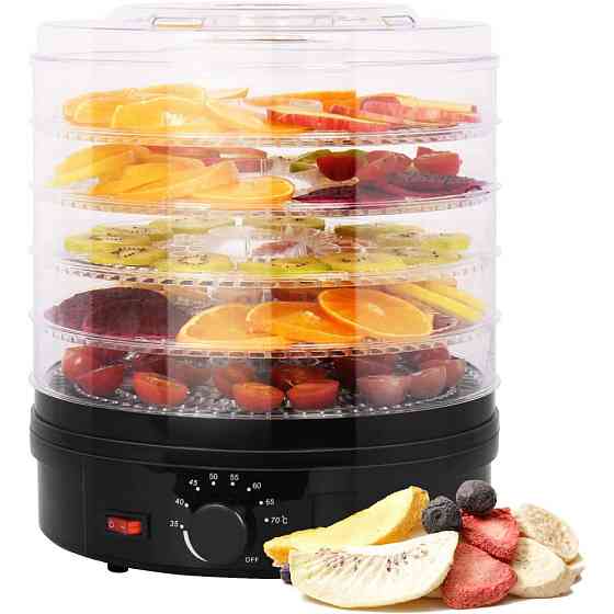 Сушка для фруктов и овощей 5 ярусов,800Вт,Rainberg RB-912 SBR Киев