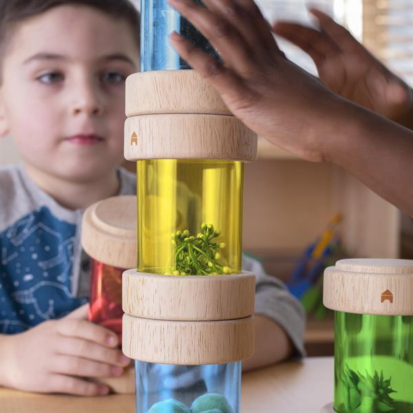 Ігровий набір Guidecraft Natural Play Скарби в кольорових баночках (G3087) Харьков - изображение 8