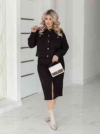 Жіночий костюм з мікровельвету Favorit Київ