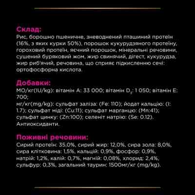 Сухой корм для кошек Purina Pro Plan Veterinary Diets UR Urinary при мочекаменной болезни 1.5 кг (7613035160552) Винница