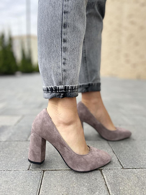 Nivelle Туфлі жіночі NIVELLE 1592/8051-8045 капучіно (весна-осінь, замша натуральна) (3479) лиш Коломыя - изображение 1