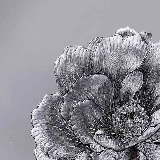 Yiwu Килимок для сервірування столу Sakura 38 см срібло HP-36327-11G Коломыя