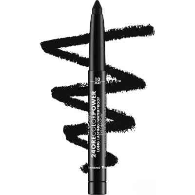 Тени для век Deborah 24ore Color Power 10 - Mat Black (8009518023633) Винница