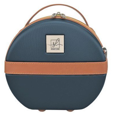 Косметичка Semi Line Бьюти-кейс 5L Blue/Brown (DAS302673) Винница - изображение 5