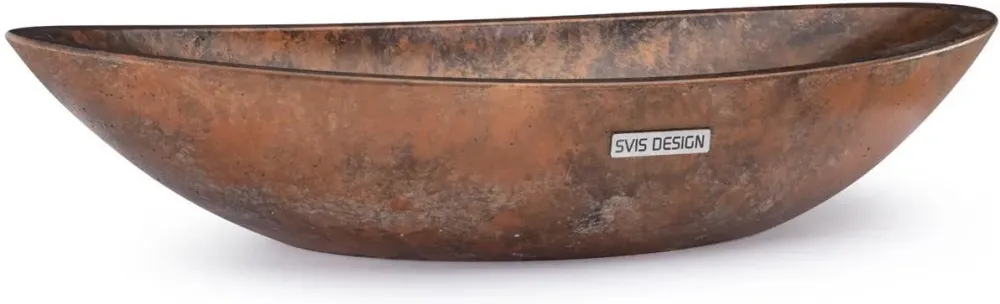 Раковина  Svis Design Orion Basic 60Cm Smoked Metal Czarny I Miedziany Pół UBXORIONBC060000MS012 Київ - фото 1