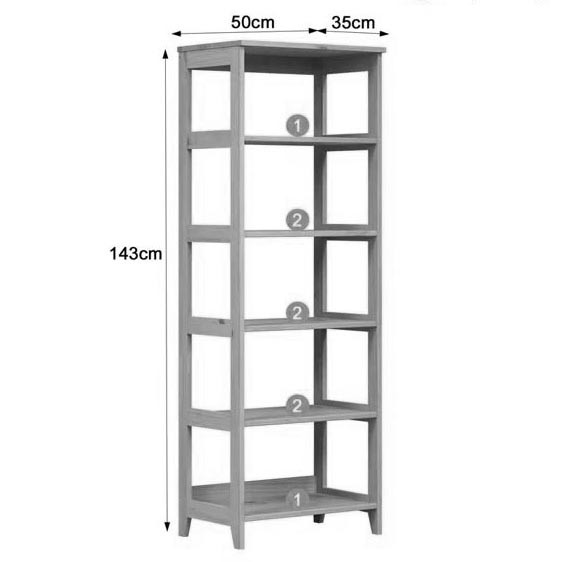Стелаж кухонний "Розворт 6" сієна Миколаїв - фото 2