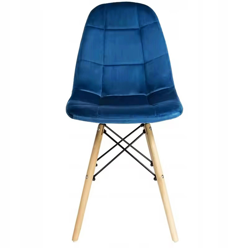 Стілець Тауер Софт тканина синя Дніпро - фото 4