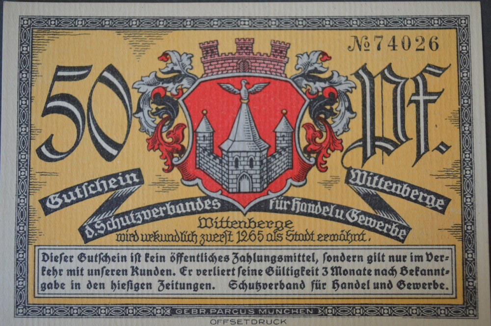 Німеччина Нотгельд 50 Pf 19..р.( 9) Полтава - фото 1