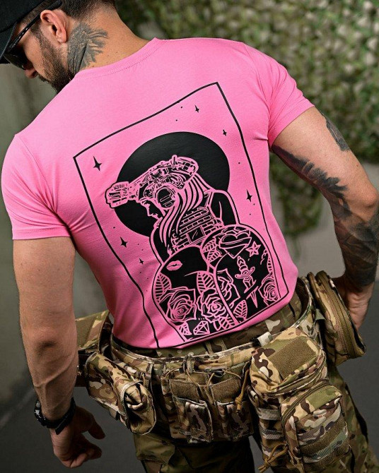 Бавовняна футболка Girl pink ПП7758 Одеса - фото 4