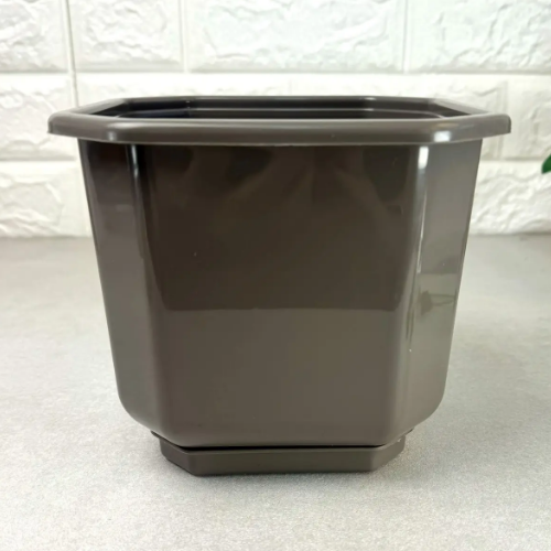 Вазон Дама з підставкою 24*24см капучіно Алеана Житомир - изображение 5