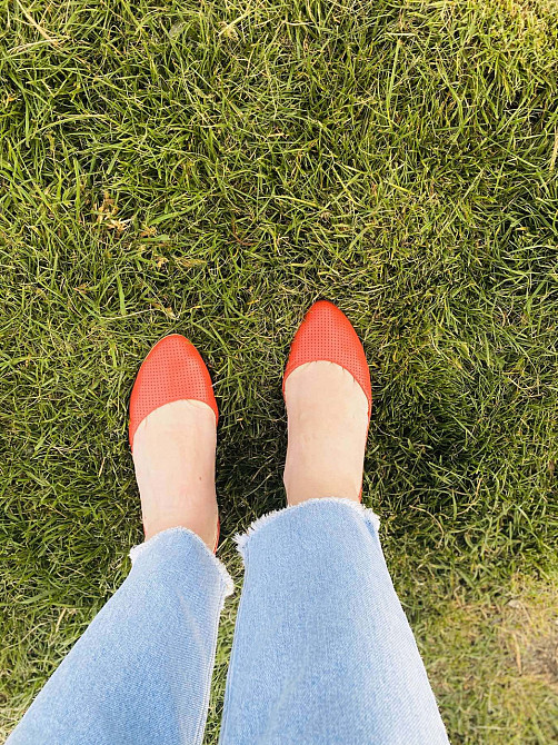 Valiente Балетки жіночі VALIENTE Шери червоні (весна-осінь, шкіра натуральна) (3453) лише 35р. Коломыя - изображение 3