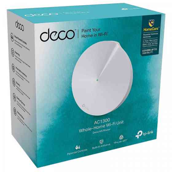 Система Wi-Fi TP-LINK Deco M5 1 pcs (DECO-M5-1-PACK) Київ