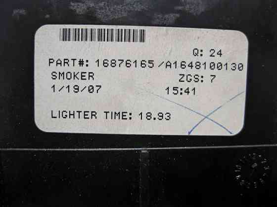 Mercedes-Benz  A1648100130 Механізм передньої попільнички центральної консолі ML W164 GL X164 Одесса