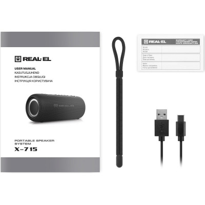 Акустична система REAL-EL X-715 (EL121600027) Вінниця - фото 6