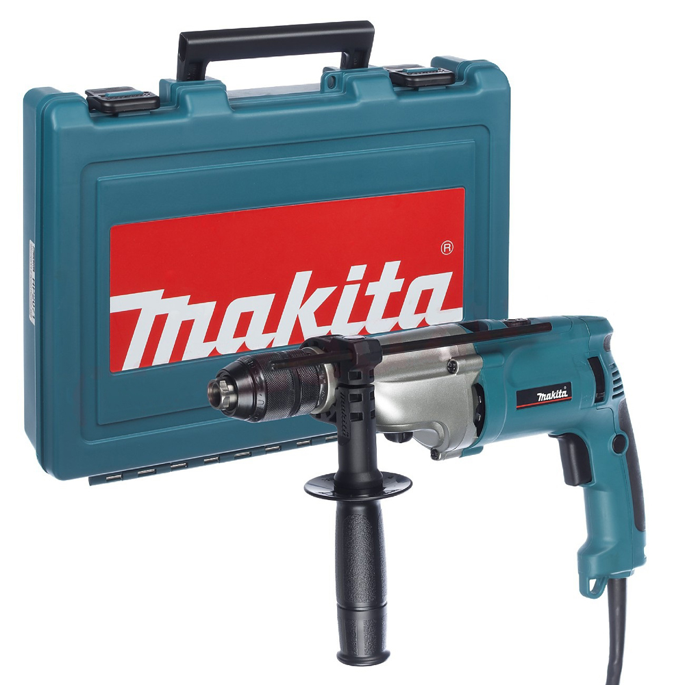 Профессиональная дрель электрическая ударная (электродрель) MAKITA HP2071 Киев - изображение 1