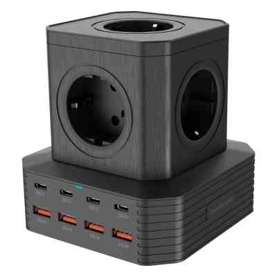 Зарядное устройство Armorstandart ARP-544 Resolute Power USB-C 100W GaN 2m Black (ARM73177) Винница