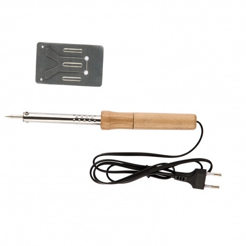 Паяльник с ручкой из дерева, 40 Вт, 220 В Sparta Полтава - изображение 1