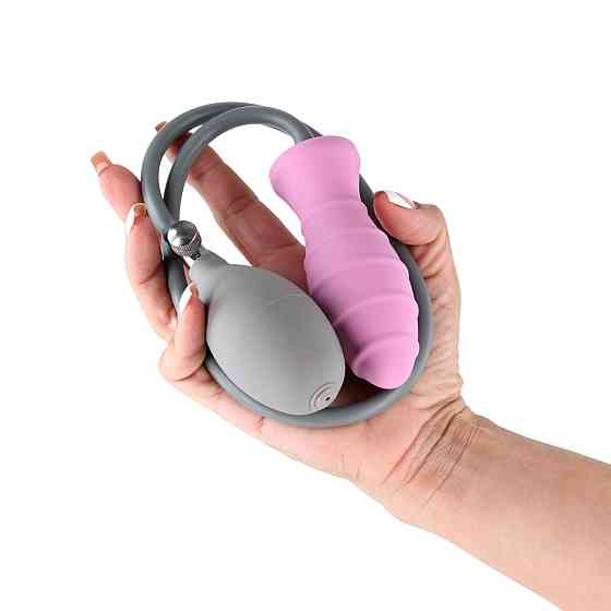 Надувна анальна пробка NS Novelties INYA - InflataPlay - Pink Sex Aura Київ