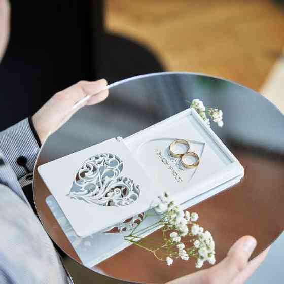 Шкатулка для колец 98х98 мм Киев