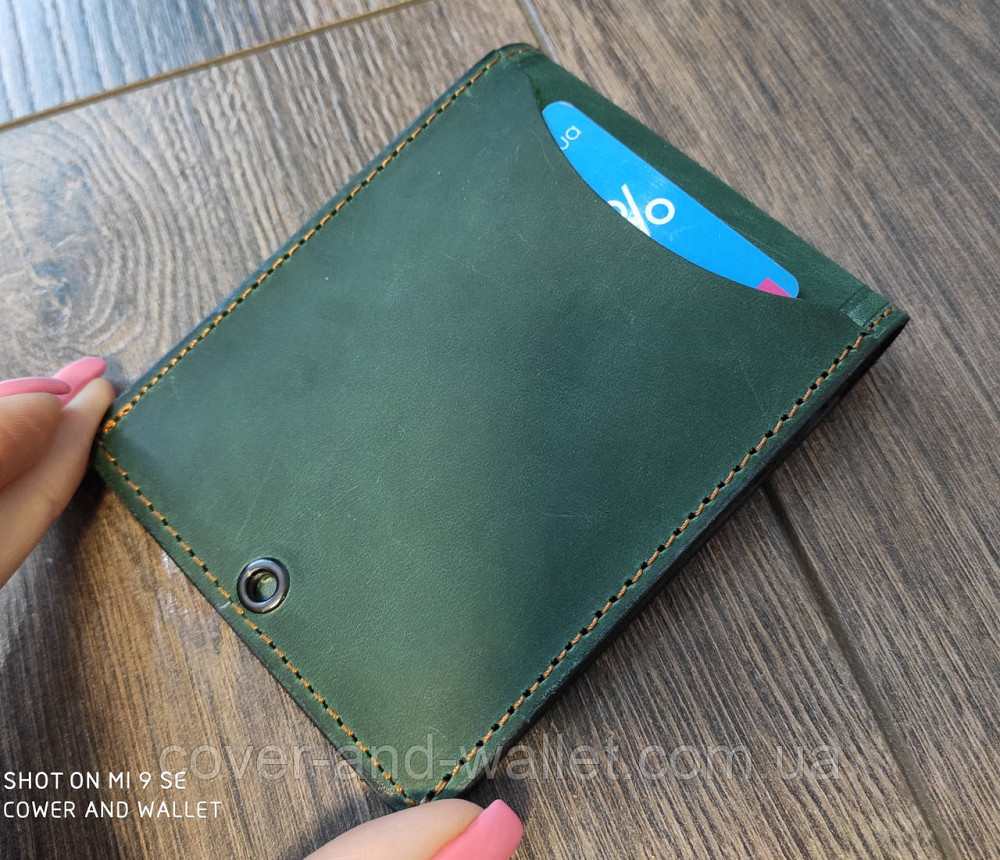 Універсальна обкладинка "Посвідчення Україна" з кишенею із натуральної шкіри Crazy Horse Київ - фото 10