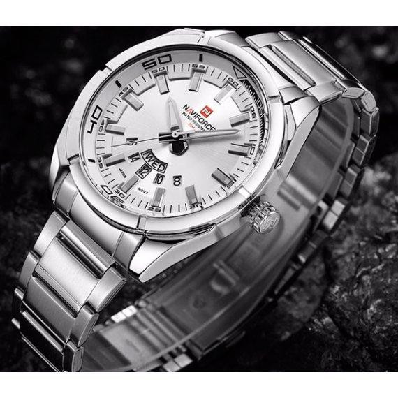 Годинник чоловічий наручний Naviforce Rocket (Сріблястий) Вінниця - фото 6