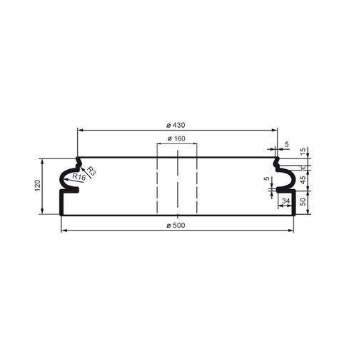 Колонна фасадная база Prestige Decor LC 103-3 Днепр - изображение 2
