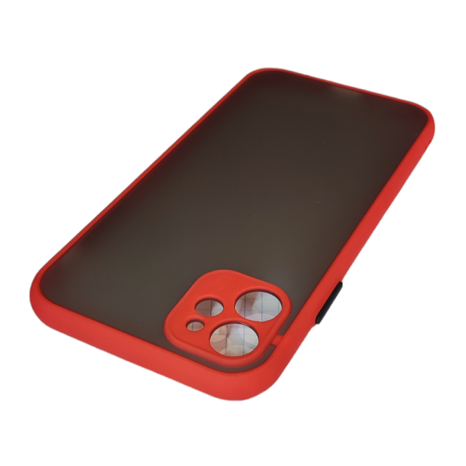 Чехол Funda Bumper Mat Case for iPhone 11 Red Київ - фото 1