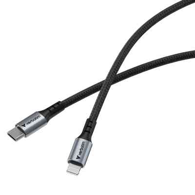 Дата кабель USB-C to Lightning 1.2m black Verbatim (31844) Винница