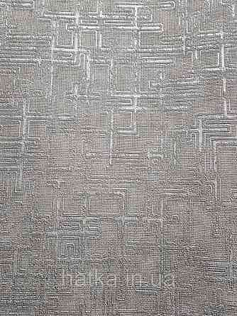 Шпалери вінілові на паперовій основі Zambaiti C88111 ABITAT лофт геометрія золотиста, світло коричневий Київ