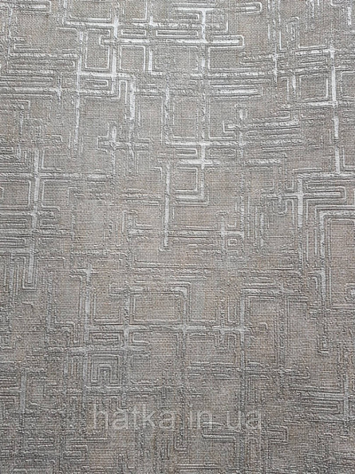 Шпалери вінілові на паперовій основі Zambaiti C88111 ABITAT лофт геометрія золотиста, світло коричневий Київ - фото 1