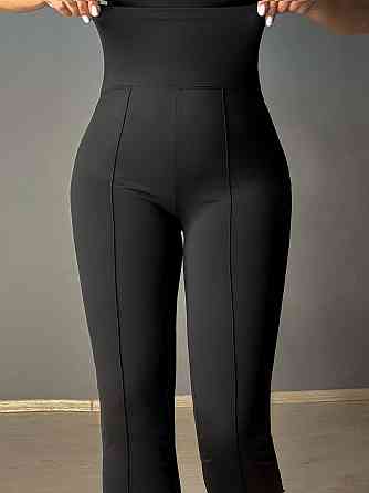 Лосини жіночі A-N 1724 кльош від коліна зі стрілкою чорні, чорний, S Київ