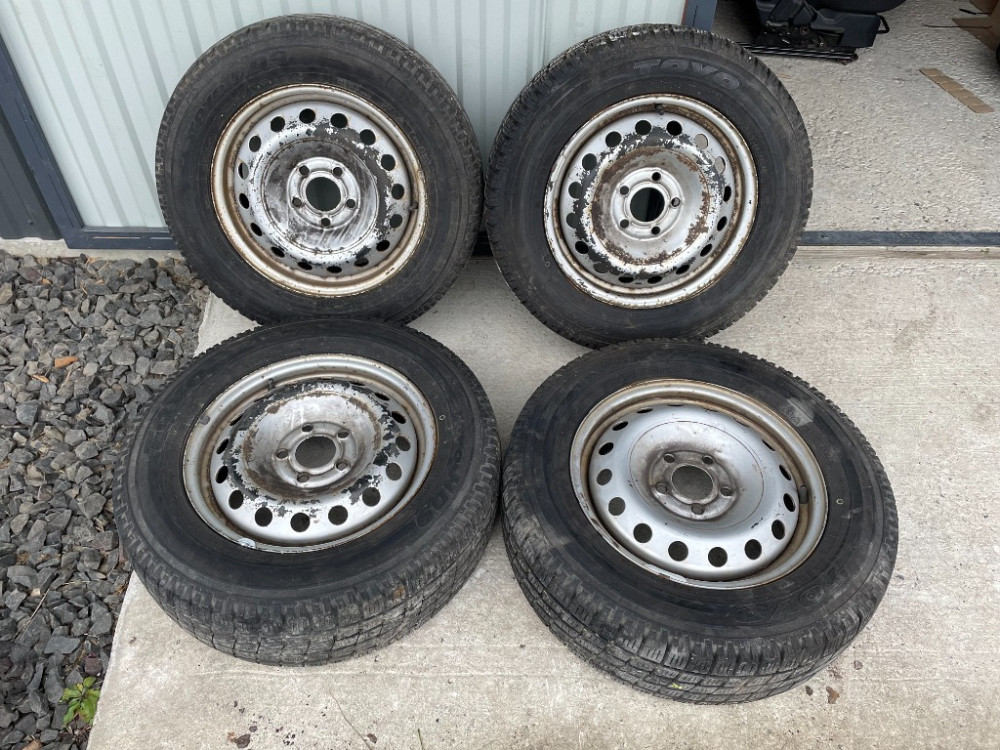 Диск колесний металевий з шиною Toyo H09 205/65 R16C Renault Trafic 2001-2013 Ковель - фото 1