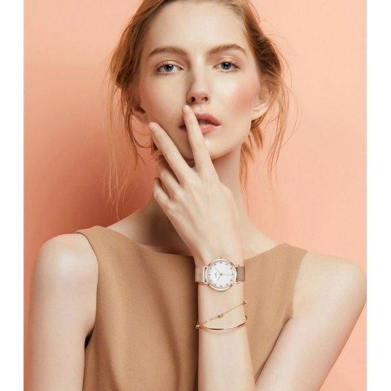 Жіночий наручний годинник Baosaili BOX IBSO в наборі (Золотистий) Київ - фото 5