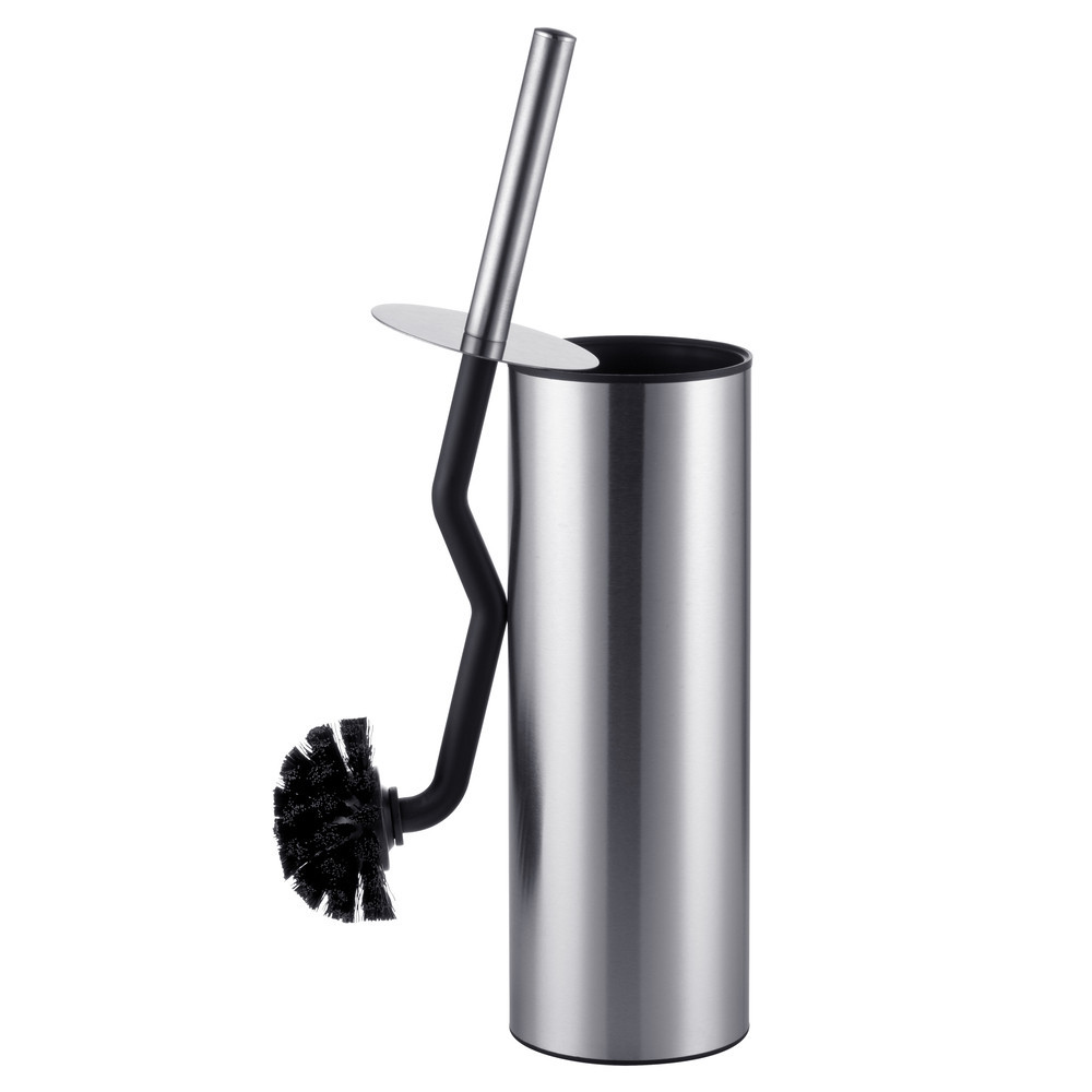 Йоржик для унітазу підлоговий Mixxus Premium Ellipse-TB0201 SS Color колір нержавійка (MI7067) Київ - фото 4